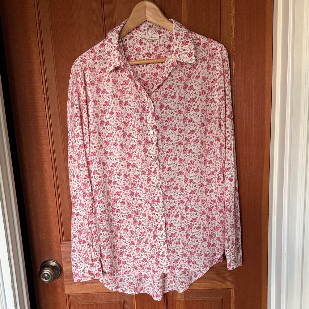 Floral Jane and Delancey Long Sleeve Shirt.